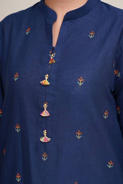 2 Piece - Embroidered Suit - C6416 - Shop Now at Kayseria