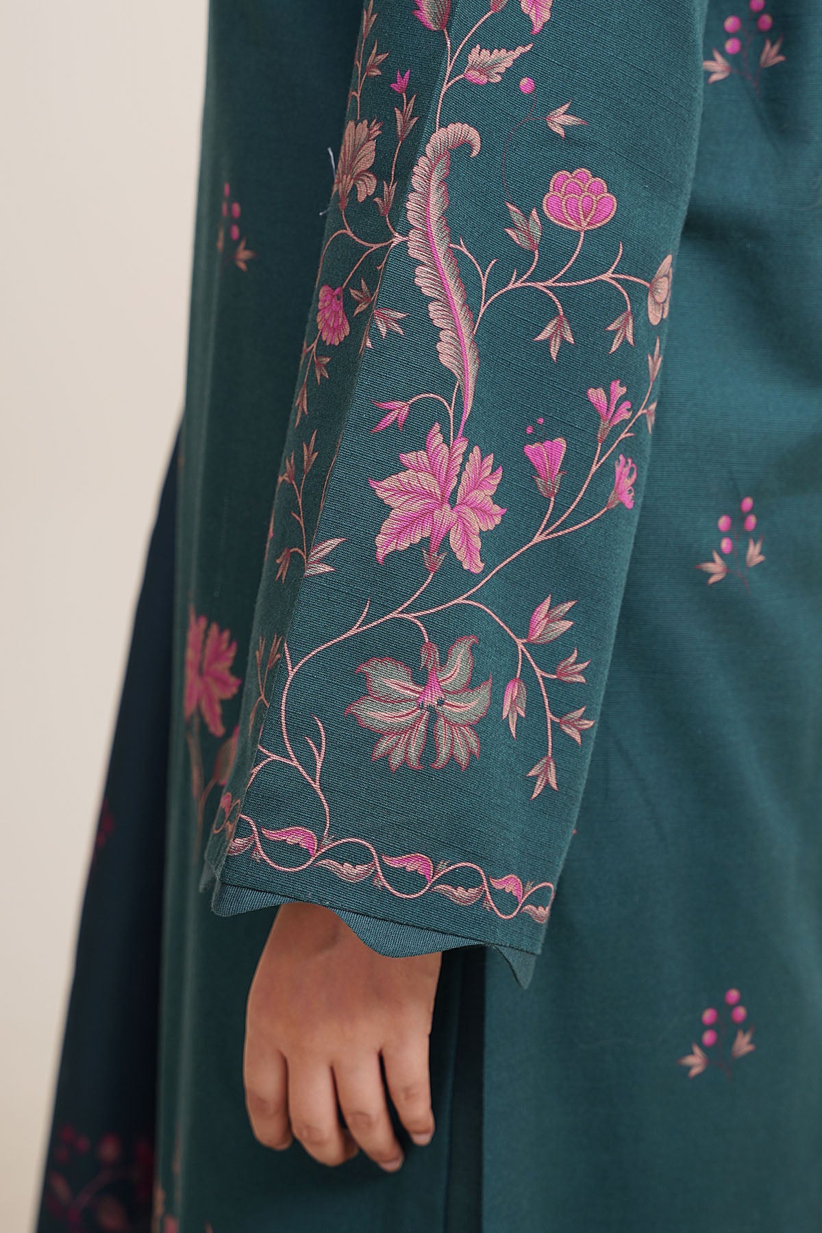 3 Piece - Printed Slub Khaddar Suit - C6421 - Shop Now at Kayseria