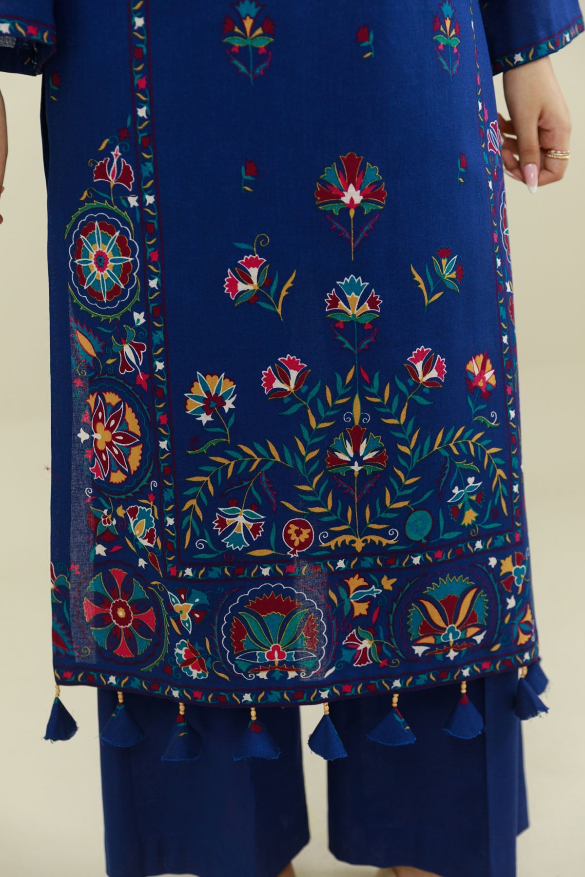 3 Piece - Printed Suit - C6450 - Shop Now at Kayseria