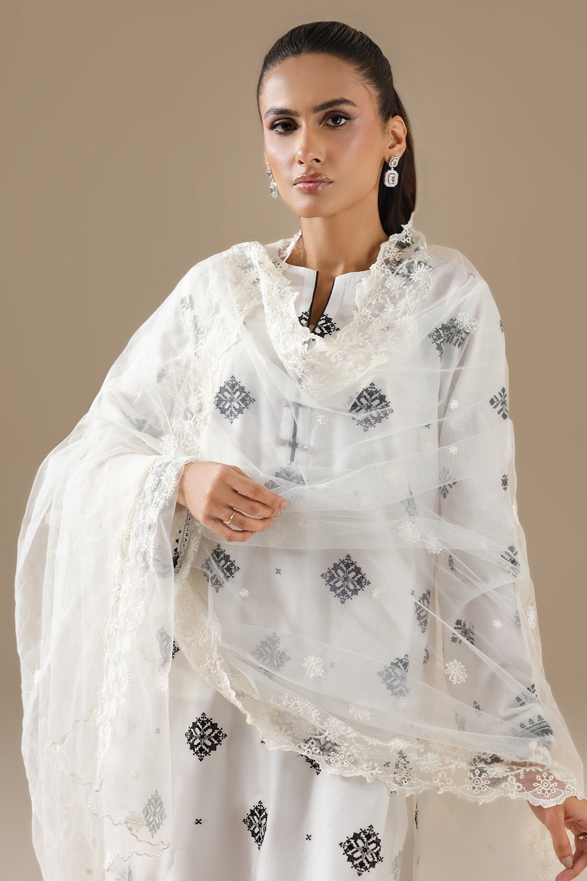 POLY NET | EMBROIDERED