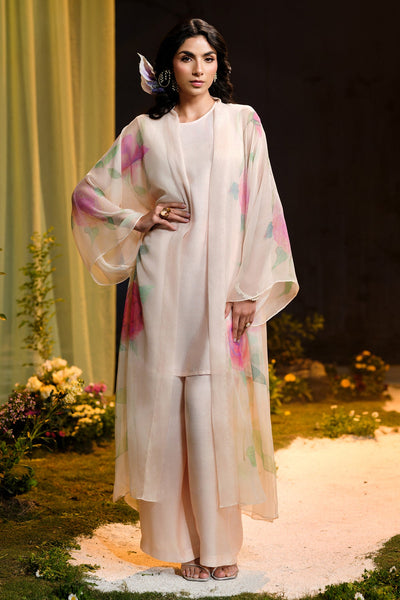 4 Piece - Printed Pure Chiffon Suit - MCP1727 - Shop Now at Kayseria