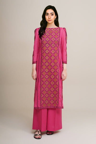 2 Piece - Embroidered Malmal Suit - E1732 - Shop Now at Kayseria