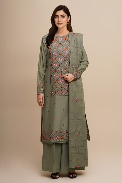 3 Piece - Embroidered Suit - E1764 - Shop Now at Kayseria