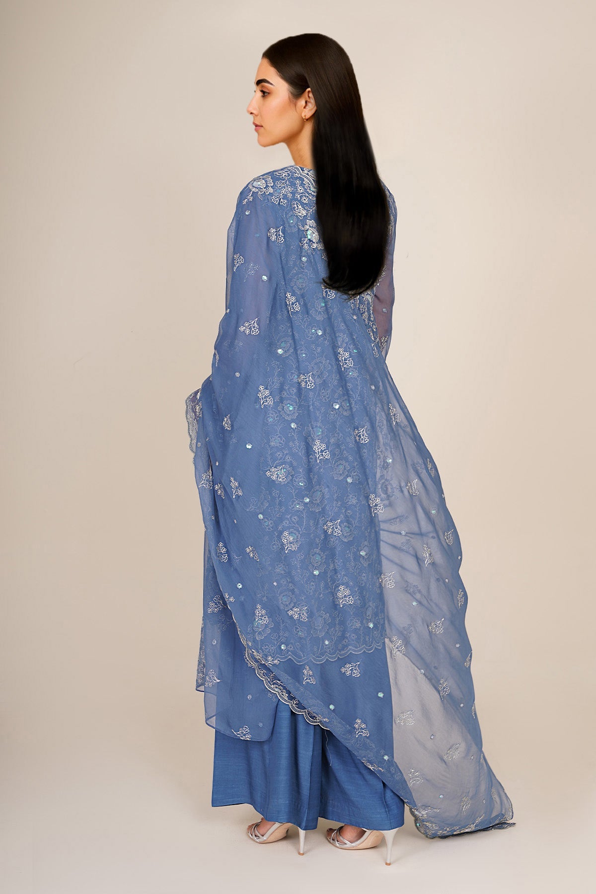 3 Piece - Embroidered Suit - E1790 - Shop Now at Kayseria