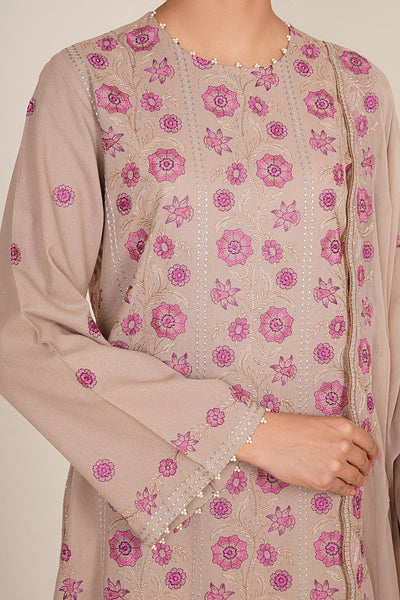 3 Piece - Embroidered Suit - E1806 - Shop Now at Kayseria