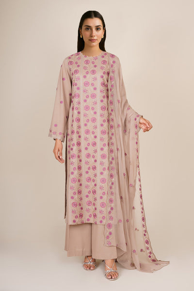 3 Piece - Embroidered Suit - E1806 - Shop Now at Kayseria