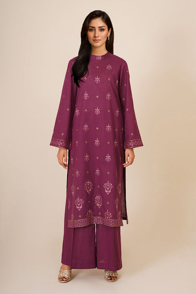 2 Piece - Embroidered Suit - E1826 - Shop Now at Kayseria