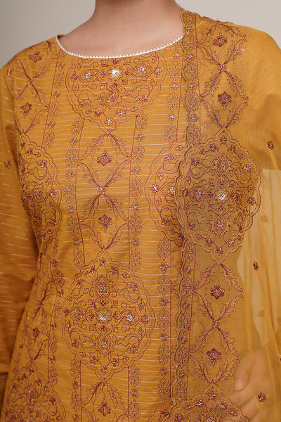 3 Piece - Embroidered Suit - E1830 - Shop Now at Kayseria
