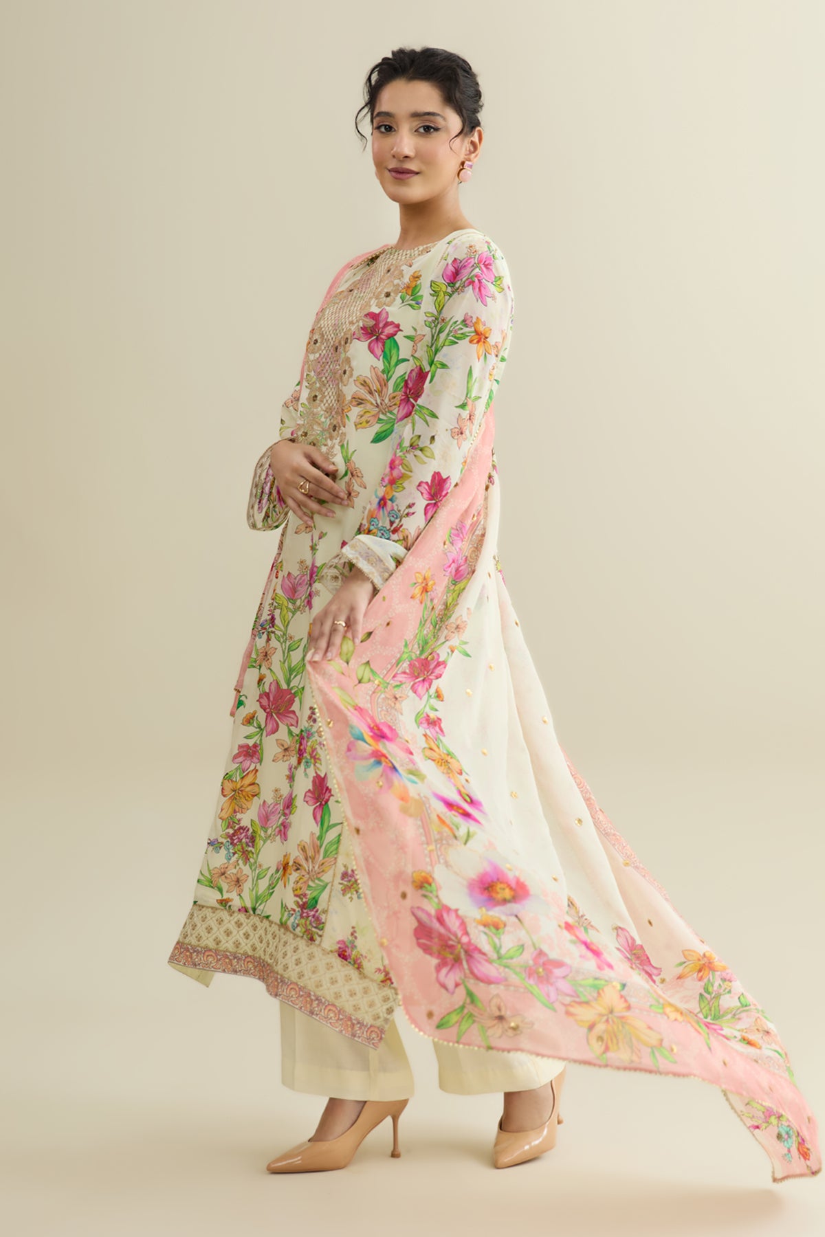 CHINA SILK | EMBROIDERED