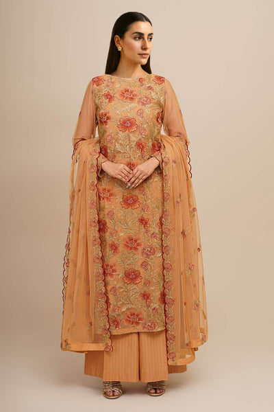 4 Piece - Embroidered Suit - E1880 - Shop Now at Kayseria