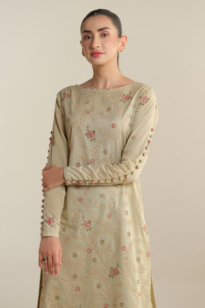 2 Piece - Embroidered Cotton Lawn Suit - E1903 - Shop Now at Kayseria