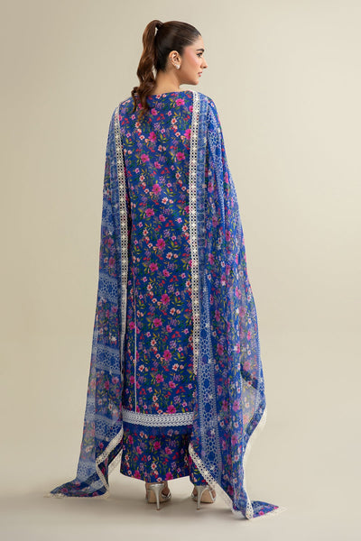 3 Piece - Printed & Embroidered Lawn Suit - E1915 - Shop Now at Kayseria