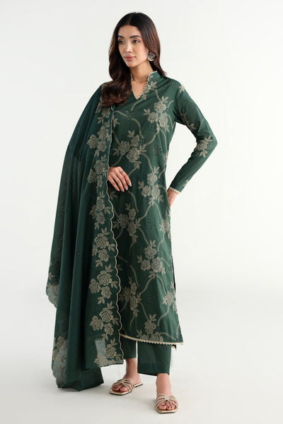 3 Piece - Embroidered Lawn Suit - E1919 - Shop Now at Kayseria
