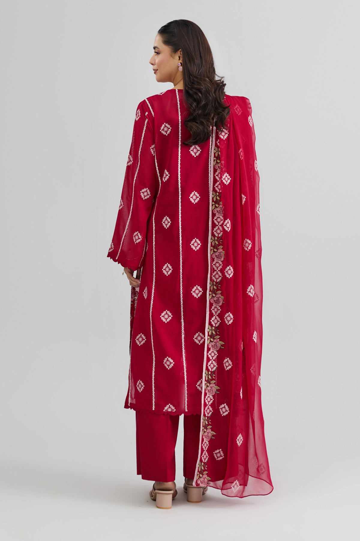 SWISS LAWN | EMBROIDERED
