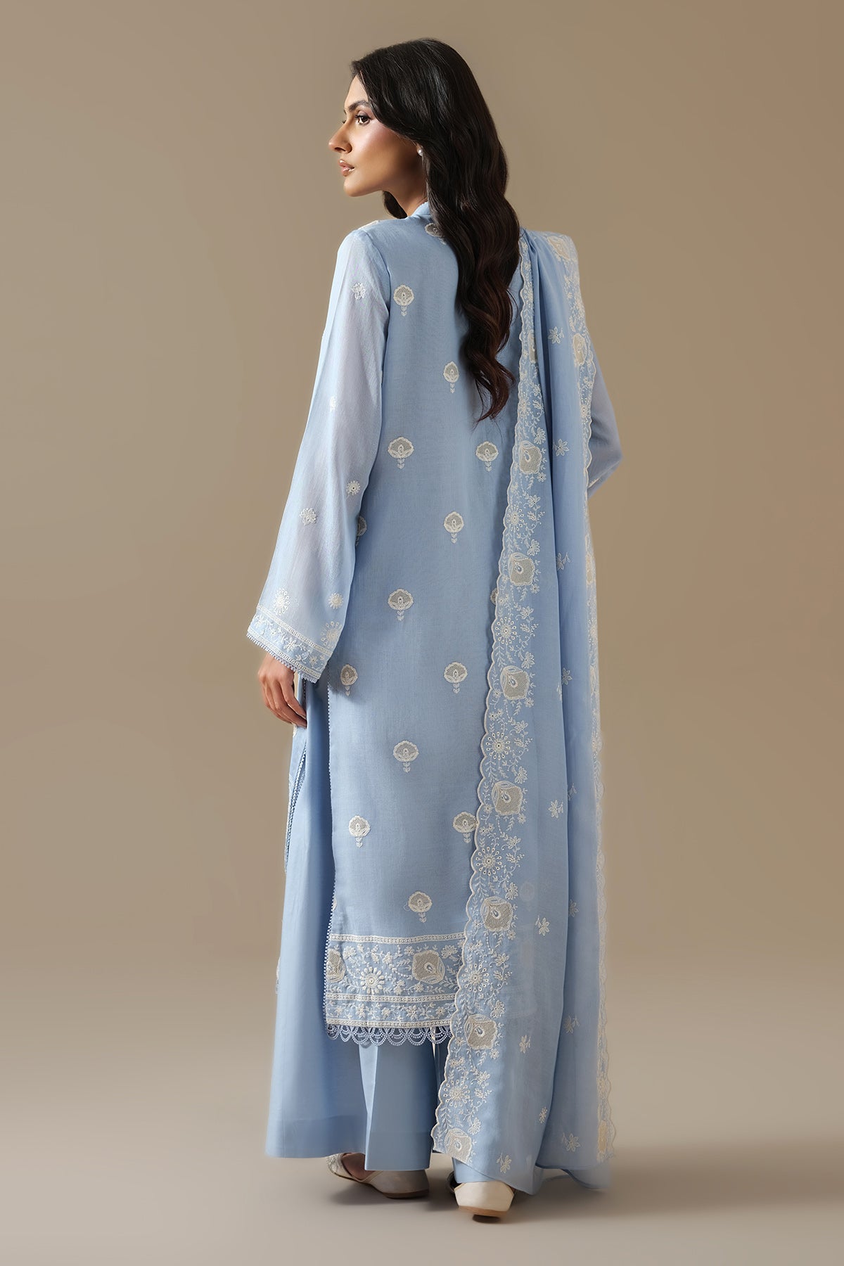 DHAKA MALMAL | EMBROIDERED