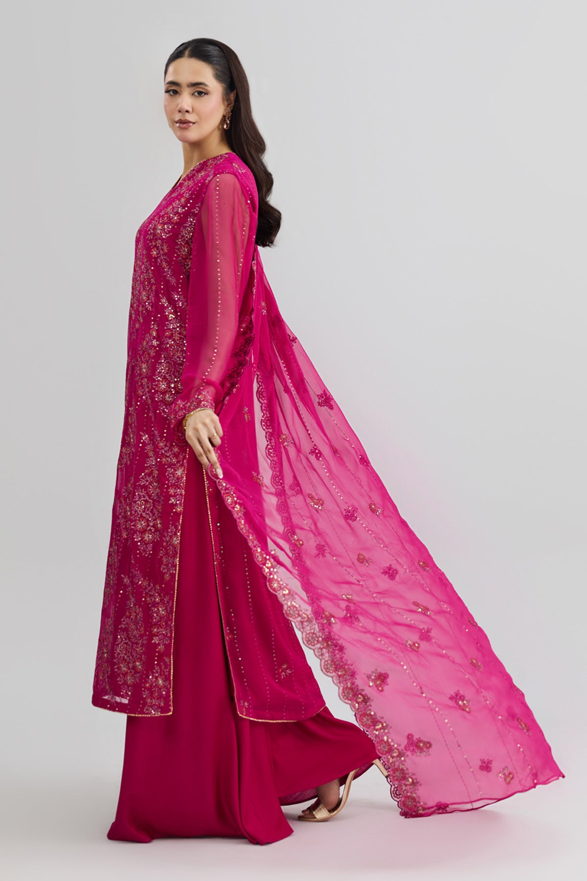 BEMBER CHIFFON | EMBROIDERED