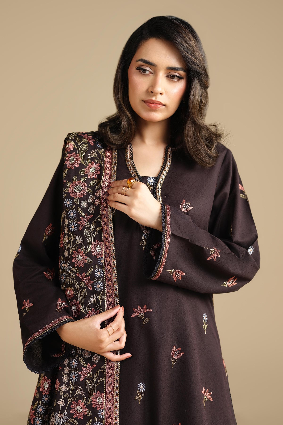 VISCOSE KARANDI | EMBROIDERED