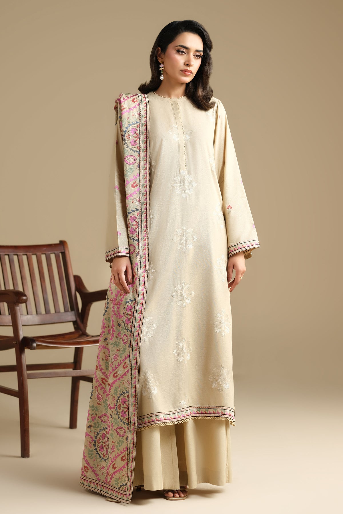 VISCOSE KARANDI | EMBROIDERED