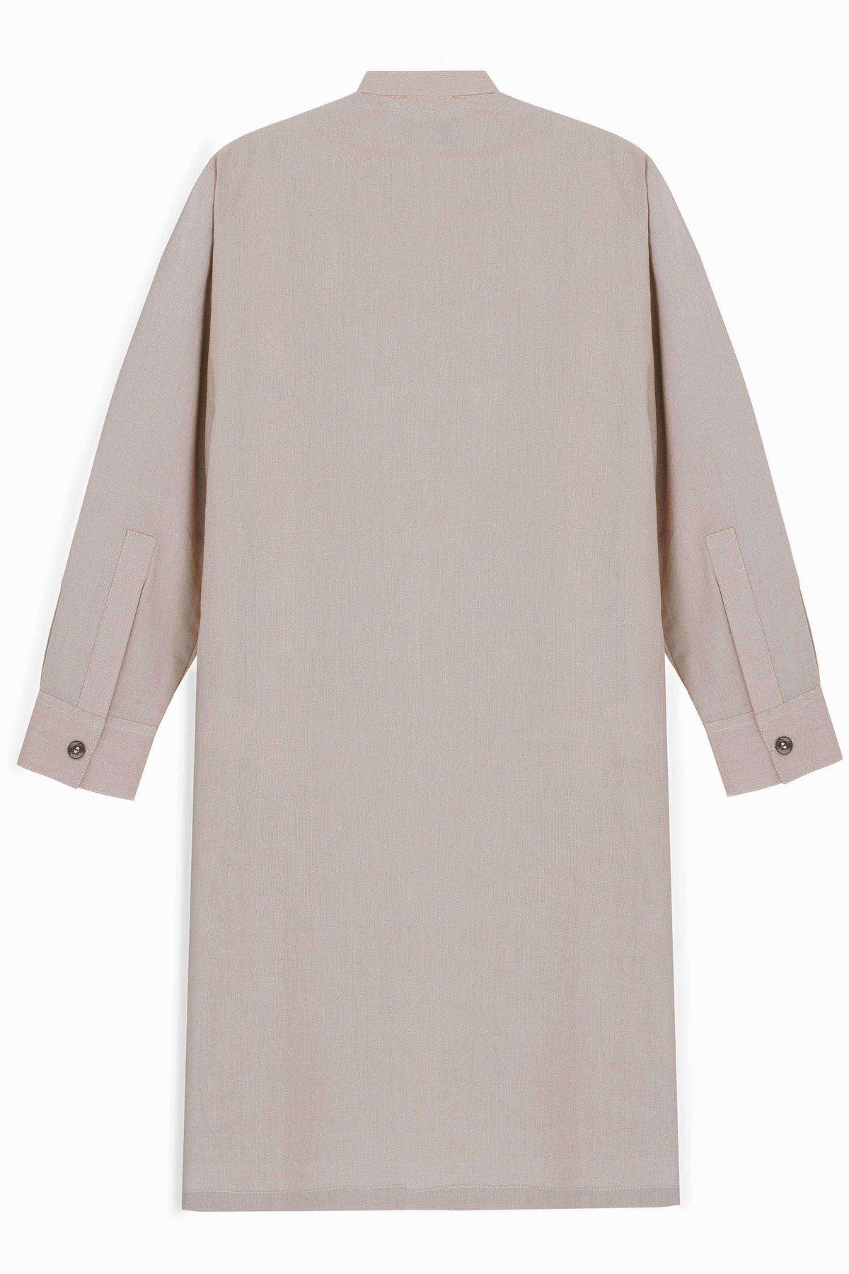 Boys Bone Pocket Kurta - EBKUR-264426
