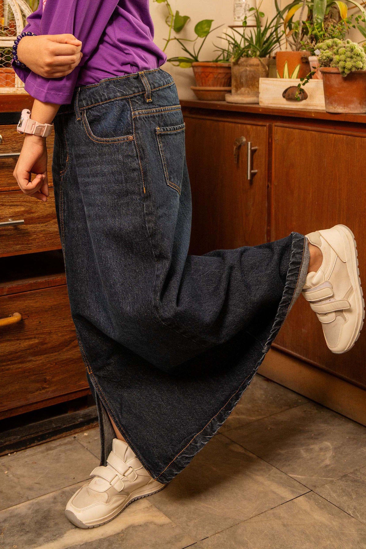Girls Denim Skirt - GDSK592426