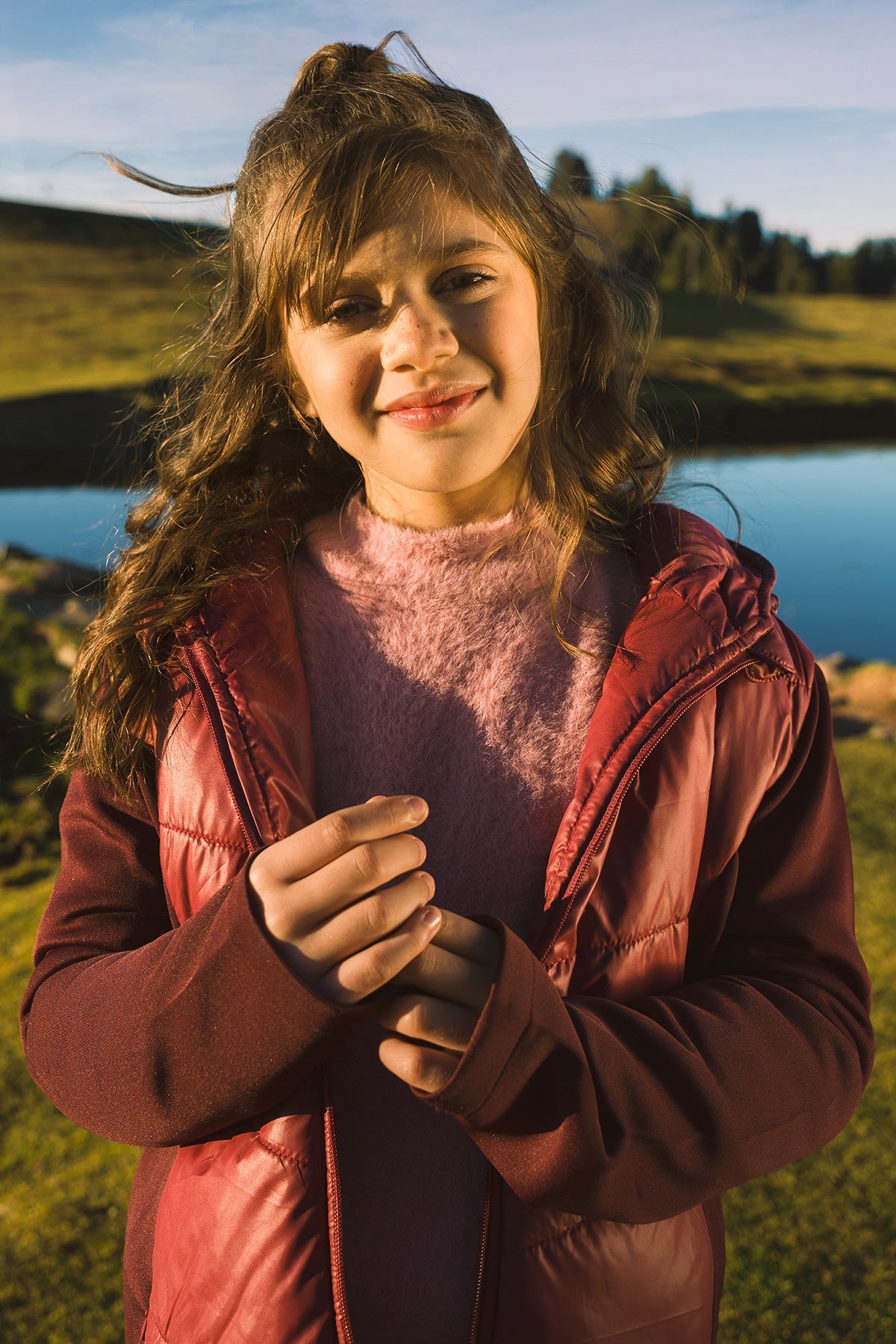 Girls Hooded Jacket - GJ602424 - Shop Now at Leisure Club