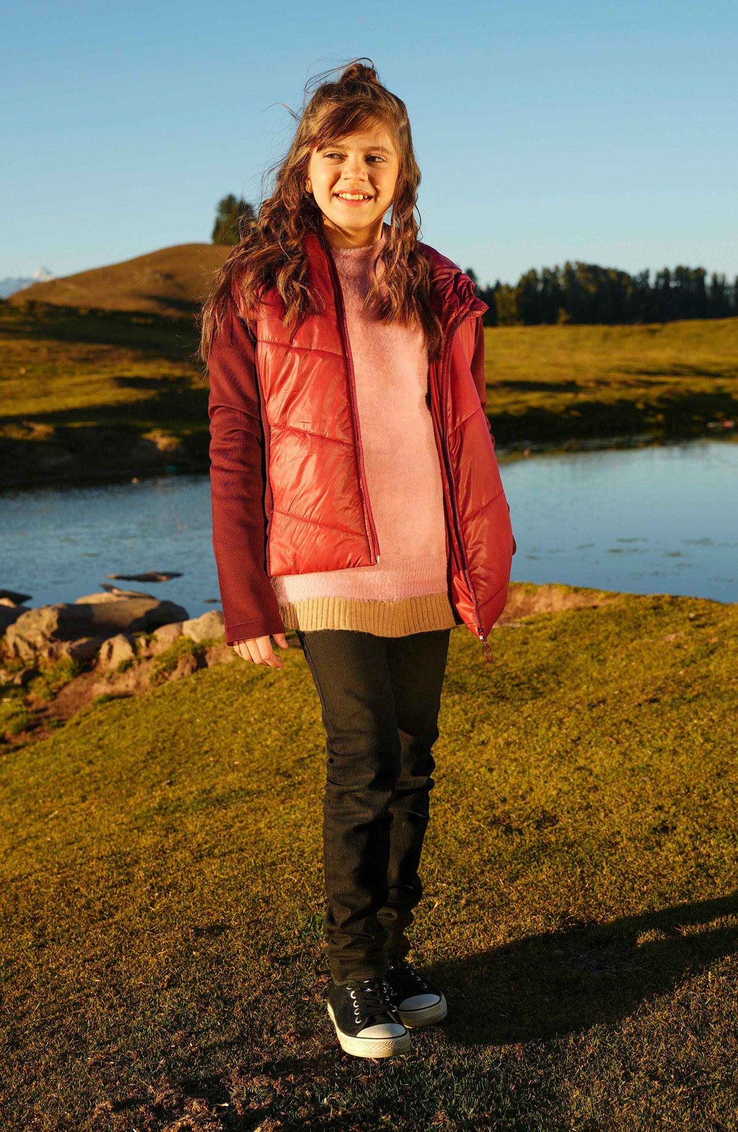 Girls Hooded Jacket - GJ602424 - Shop Now at Leisure Club