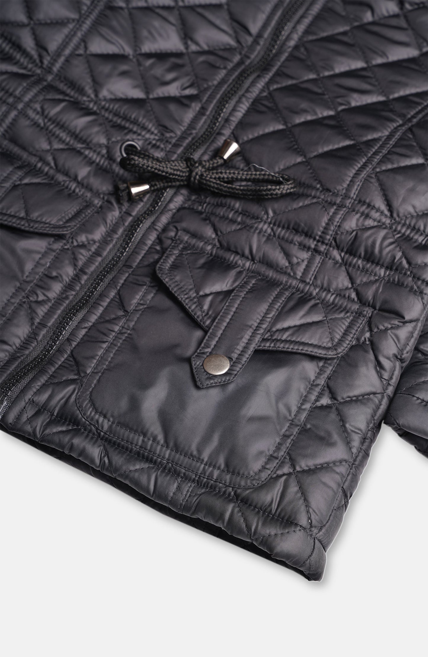 Diamond Qulited Puffer Jacket - GJ604424 - Shop Now at Leisure Club