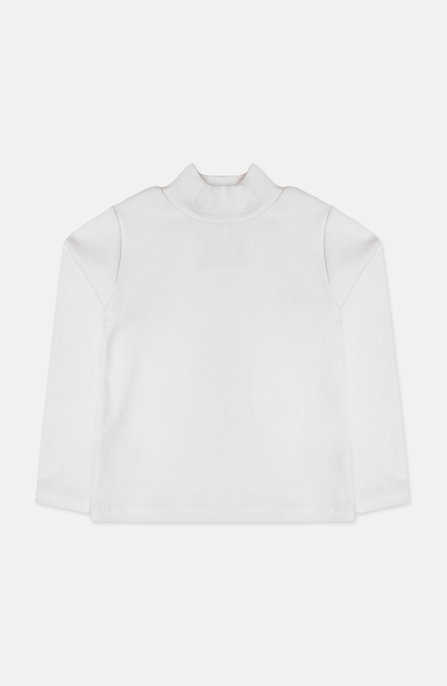 Basic White High Neck - GK602424 - Shop Now at Leisure Club