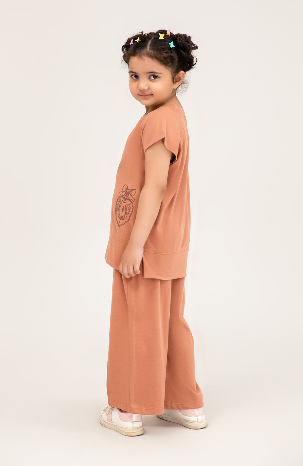 Girl Shirt And Shorts Co-Ord - GKC704325