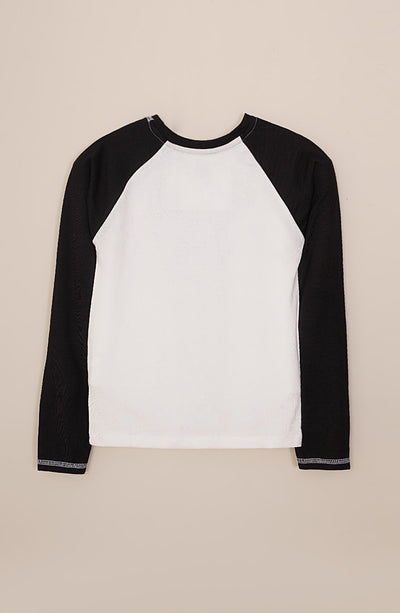 Raglan Sleeve Crew-Neck - GKT712325 - Shop Now at Leisure Club