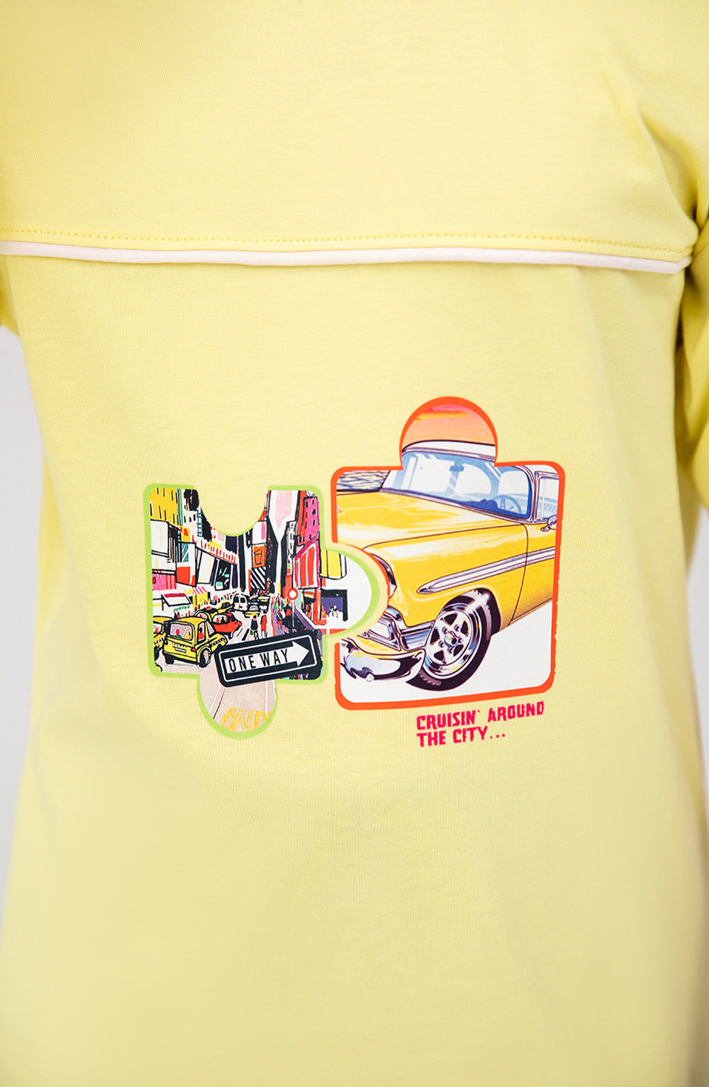 Girl Boxy Short Sleeve Crewneck-GKT713325