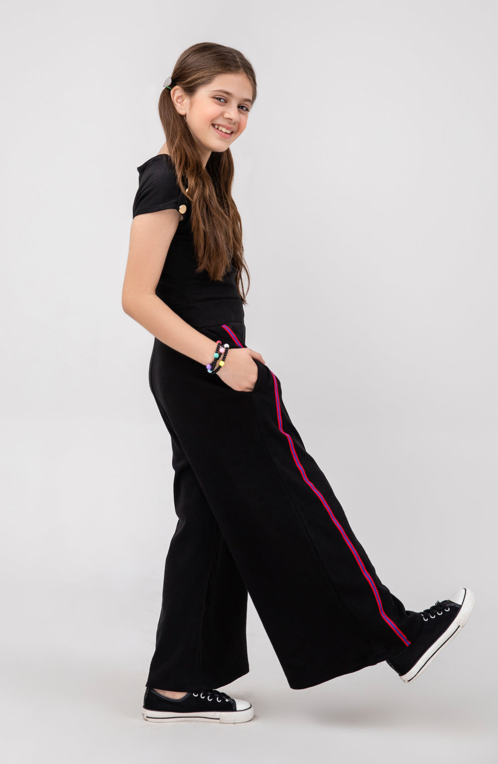 Girl Gold Buttons Bodysuit - GKT715325 - Shop Now at Leisure Club