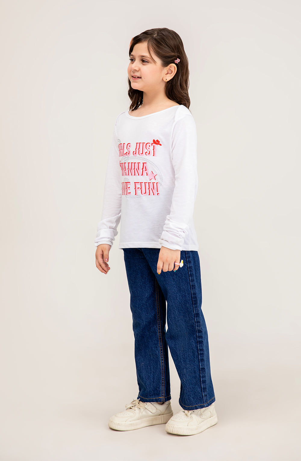 Girl Wanna Have Fun Tee - GKT720325 - Shop Now at Leisure Club