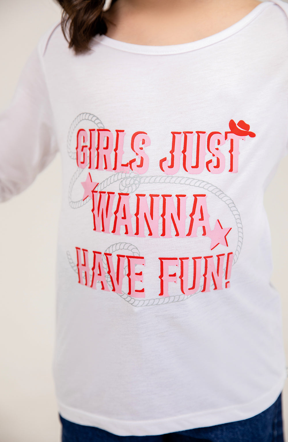 Girl Wanna Have Fun Tee - GKT720325 - Shop Now at Leisure Club