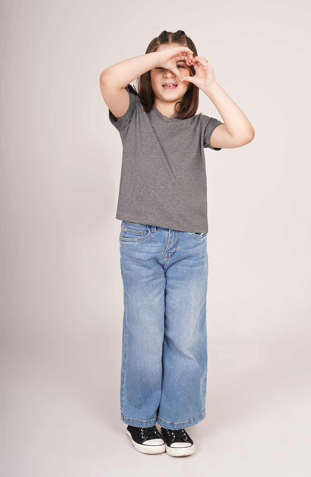 Girls Basic Tee - GKT768325 - Shop Now at Leisure Club