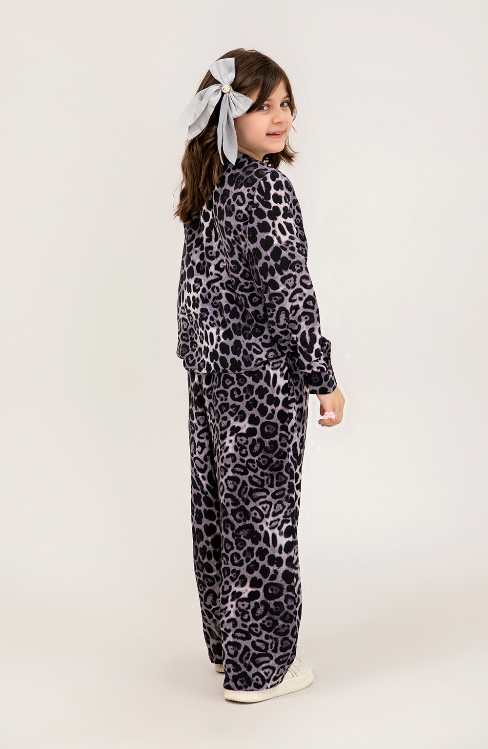 Girl Cheeta Printed Co Ord - GWC703125 - Shop Now at Leisure Club