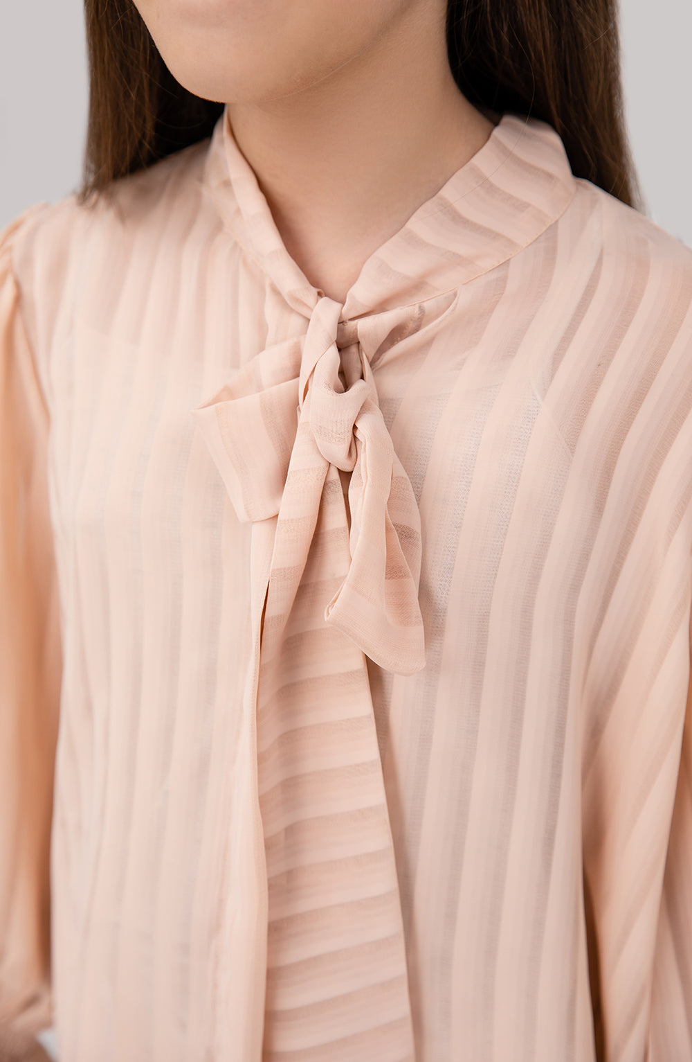 Girl Bow Tie Shirt - GWT701125 - Shop Now at Leisure Club