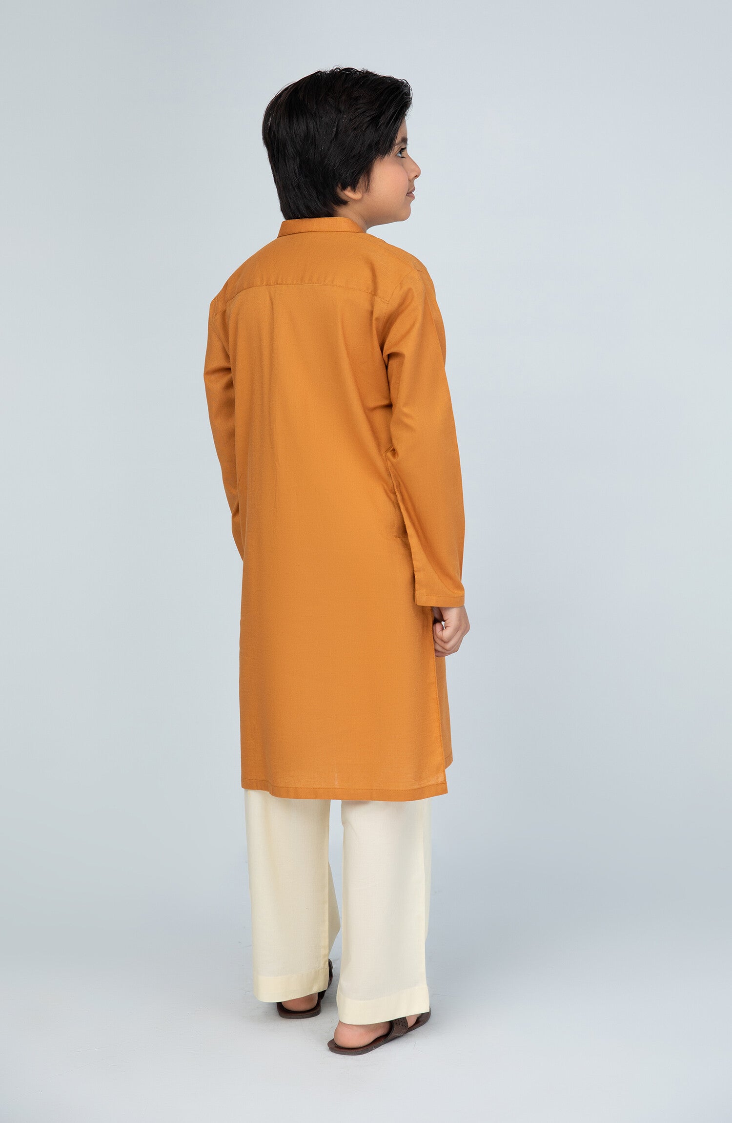 Boys Round Band Kurta - SBK928324 - Shop Now at Leisure Club