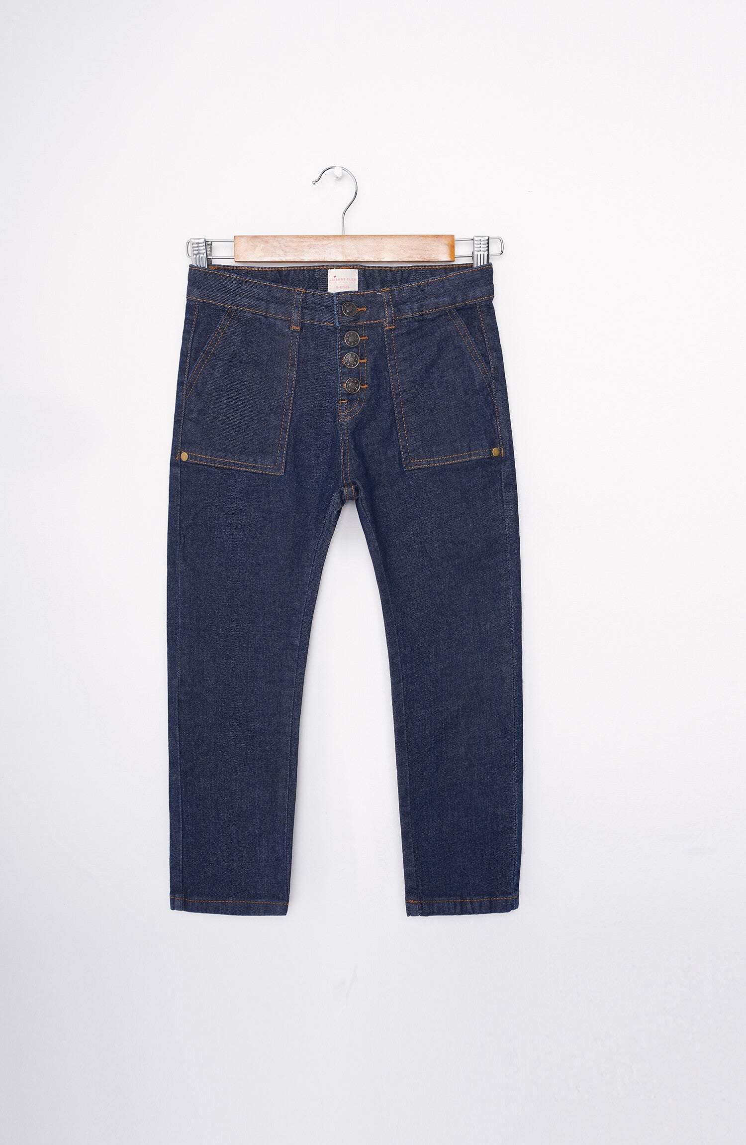 Straight Denim Pant - GDJ602424 - Shop Now at Leisure Club