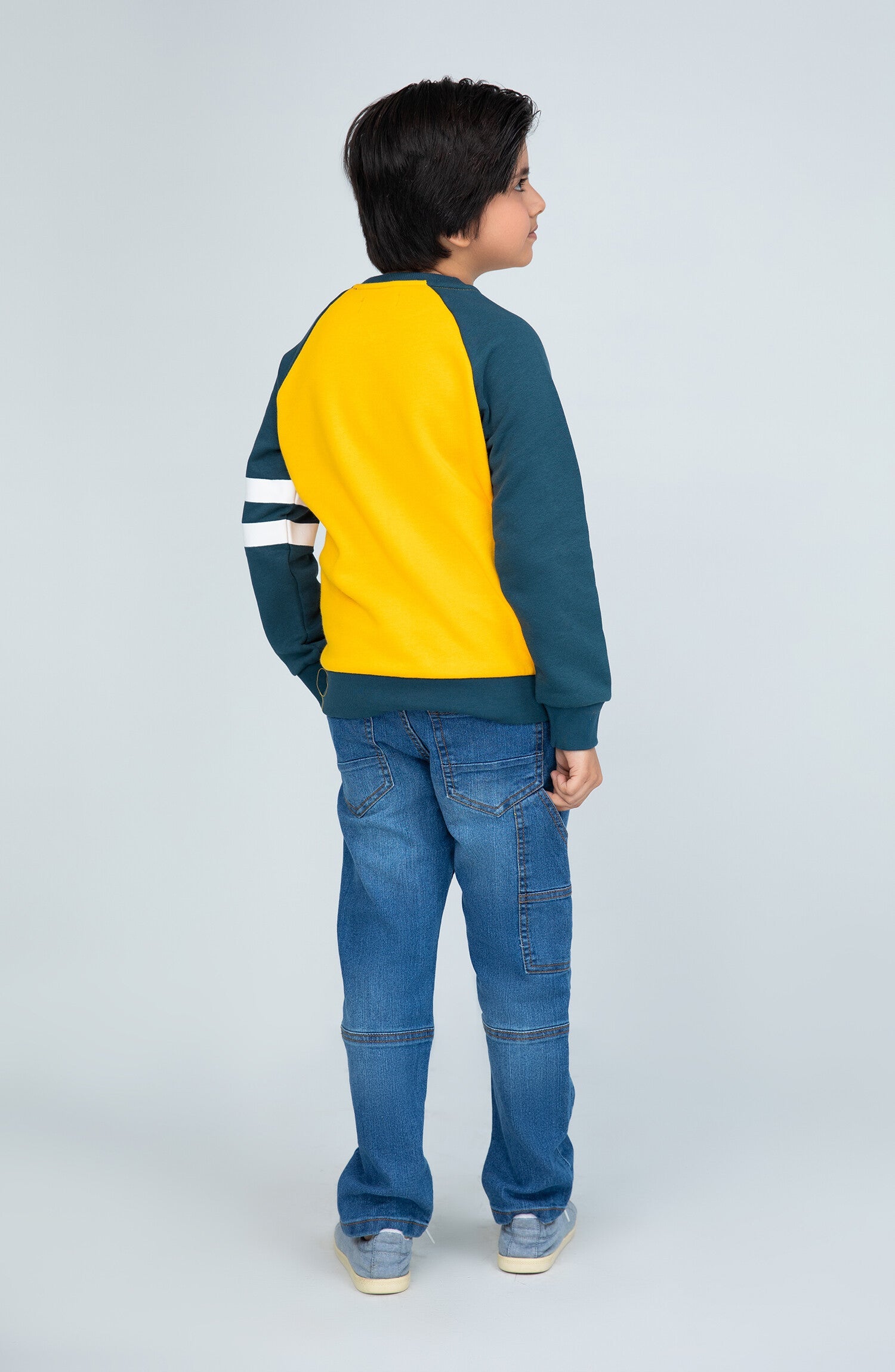 Color Block Zipper - BHK602524 - Shop Now at Leisure Club