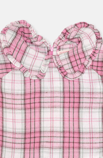 Checkered Dress - IGWD603424 - Shop Now at Leisure Club