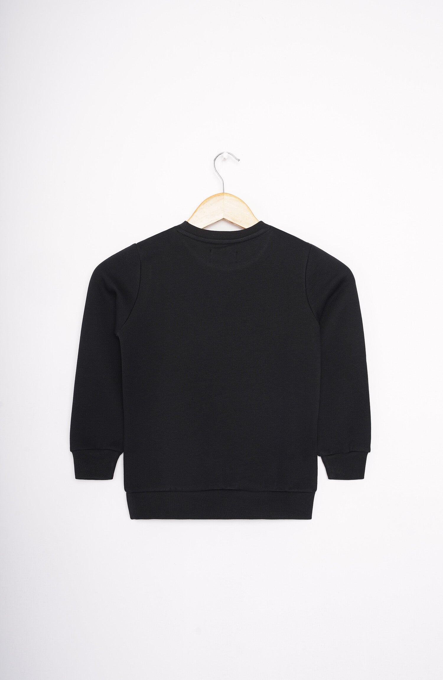 Basic Black Sweatshirt - BHK621524 - Shop Now at Leisure Club
