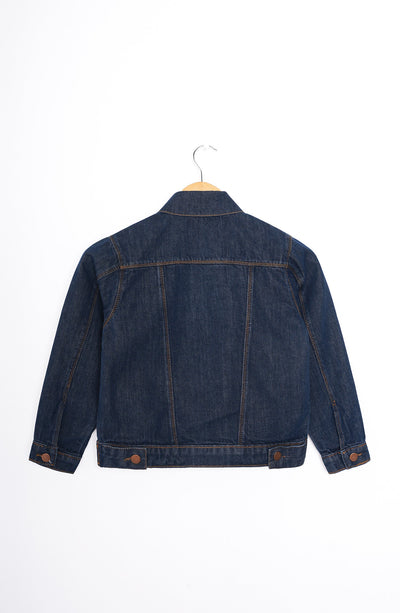 Biker Denim Jacket - BJ608424 - Shop Now at Leisure Club