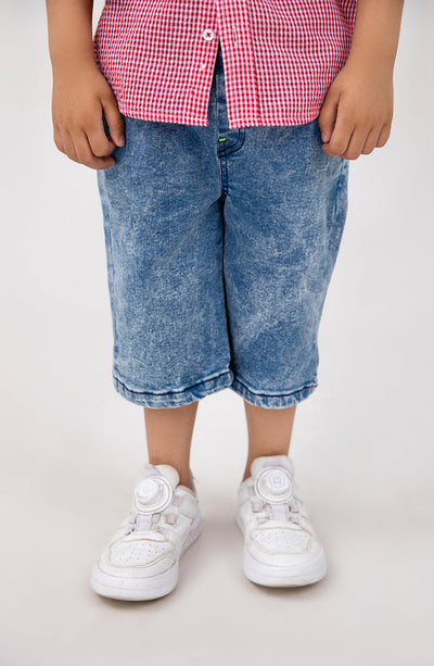 Boys Regular Fit Shorts - IBDS701125 - Shop Now at Leisure Club