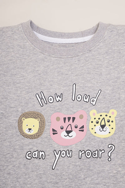 Printed Sweatshirt - IBHK604425 - Shop Now at Leisure Club