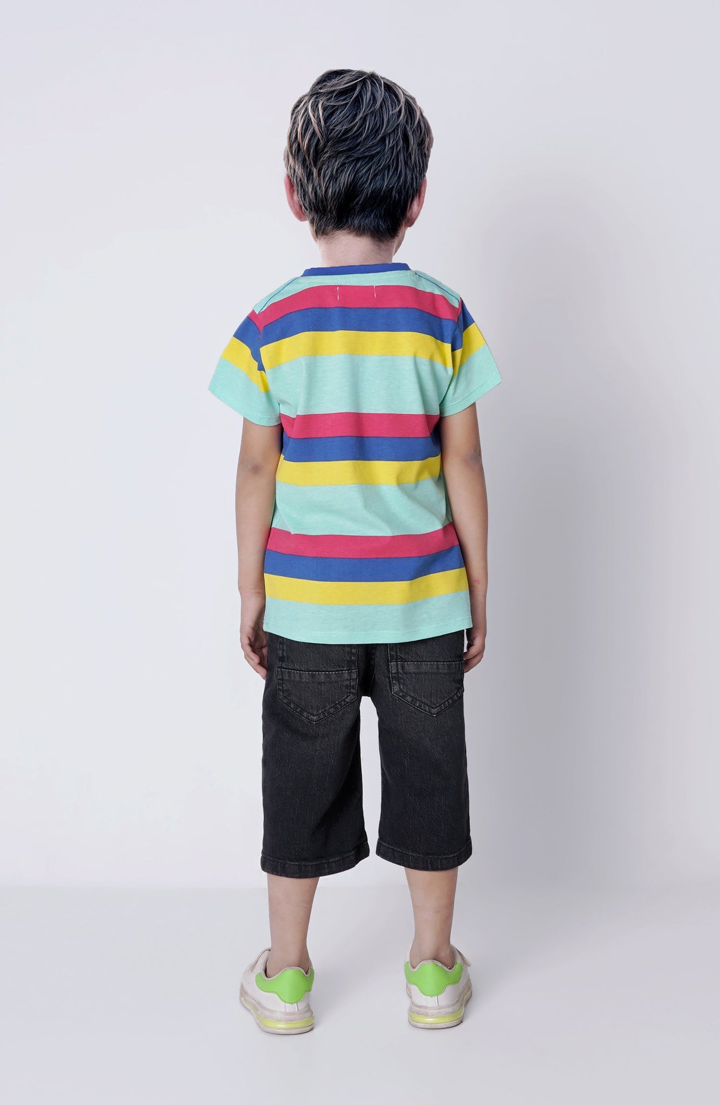 Yarndyed T-Shirt - IBK702124 - Shop Now at Leisure Club