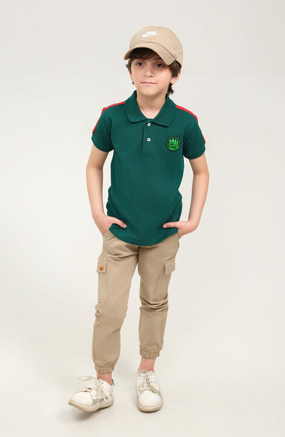 Boys Knitwear Polo Shirt - IBKP700125 - Shop Now at Leisure Club