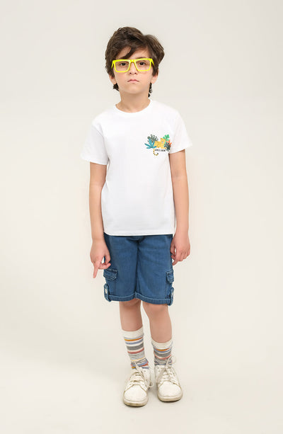 Boys Jungle Crew Tee - IBKT701125 - Shop Now at Leisure Club