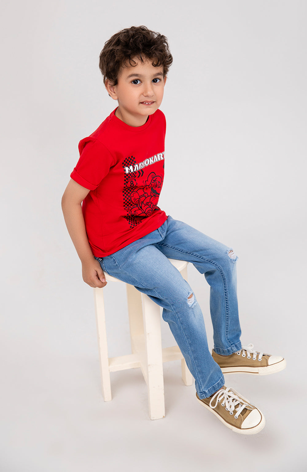 Boys Mario-Kart T-Shirt - IBKT707325 - Shop Now at Leisure Club