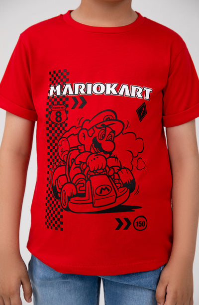 Boys Mario-Kart T-Shirt - IBKT707325 - Shop Now at Leisure Club